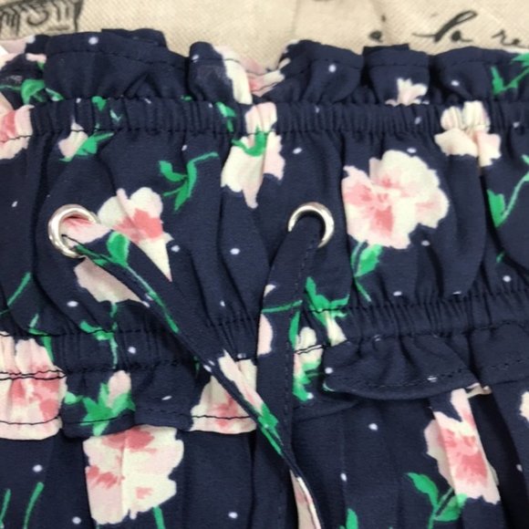 Maison Jules Floral-Print Pleated Midi Skirt - Picture 4 of 7